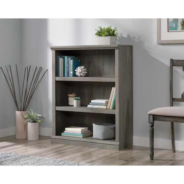 3 Shelf Bookcase Myo , Two adjustable shelves for flexible storage options